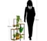 Подставка №13 GARDEN SHOW 5 полок, МДФ (орех), 45,1х40х85,6 см, металл черный, 266718 5