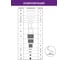Подставка №1 GARDEN SHOW 5 полок, МДФ (светлое дерево), 36х23,4х94,4 см, металл белый 266408 2