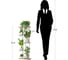 Подставка №1 GARDEN SHOW 5 полок, МДФ (светлое дерево), 36х23,4х94,4 см, металл белый 266408 5