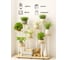 Подставка №11 GARDEN SHOW 13 мест, МДФ (светлое дерево), 90х23,7х109,4 см, металл белый 266713 2