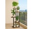 Подставка №12 GARDEN SHOW, 5 полок, МДФ (орех), 30х30х106,5 см, металл черный, 266716 1
