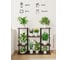Подставка №5 GARDEN SHOW 4 яруса, 10 мест, МДФ (венге), 80х23,7х65 см, металл черный 266575 3