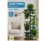 Подставка №2 GARDEN SHOW, 6 полок, МДФ (темное дерево), 36х23,4х106,4 см, металл черный 266411 5
