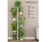Подставка №2 GARDEN SHOW, 6 полок, МДФ (светлое дерево), 36х23,4х106,4 см, металл белый 266410 1