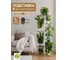 Подставка №2 GARDEN SHOW, 6 полок, МДФ (светлое дерево), 36х23,4х106,4 см, металл белый 266410 5