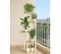 Подставка №12 GARDEN SHOW, 5 полок, мдф (светлое дерево), 30х30х106,5 см, металл белый 266715 1