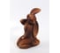 Садовая фигура ФлораПласт Зайка Ева (бронза), 15*28*28см 074628 1