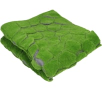 Искусственный декоративный мох Greengo полотно 1х1 м, рельефный, бугры, зеленый 5203164