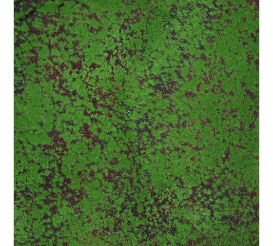 Искусственный декоративный мох Greengo полотно 1х1 м, рельефный, зеленый с щепой 5203161