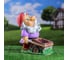 Садовая фигура с кашпо СИМАЛЕНД Гном с тачкой разноцветная, 31 см 7769079 1
