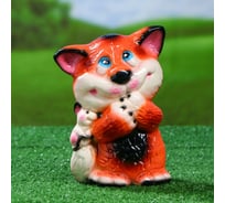 Садовая фигура СИМАЛЕНД Кот Филя рыжий керамика, 24 см 4828397