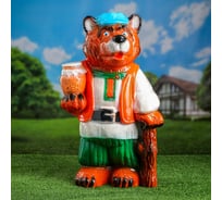 Садовая фигура СИМАЛЕНД Медведь с мёдом керамика, 57 см 7663868