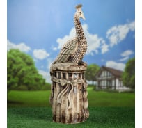 Садовый светильник СИМАЛЕНД Павлин шамот, 75 см 4308969