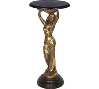 Декоративная подставка BOGACHO Валерия бронзового цвета 13021/Б/340Оберджин