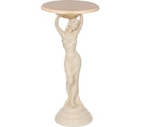 Декоративная подставка BOGACHO Валерия бежевого цвета 13021/АС/340Ас