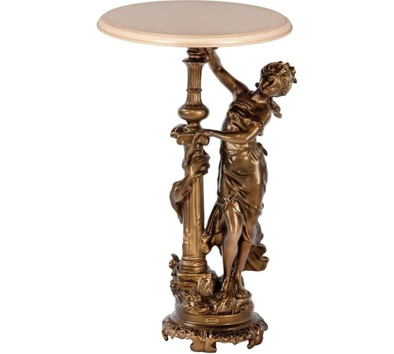 Декоративная подставка BOGACHO Летний вечер бронзового цвета 13007/Б/340Ас 1