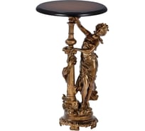 Декоративная подставка BOGACHO Летний вечер бронзового цвета 13007/Б/340Орех