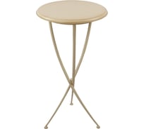 Декоративная подставка BOGACHO Шанель-1/1, 70 см, бежевая 19020/кремовый