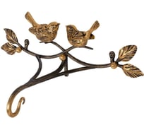 Держатель для кашпо BOGACHO Птичка Терра Спринг 79035/бронзовый