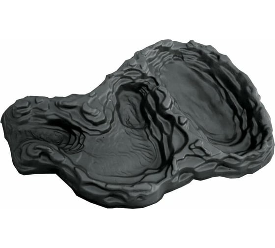 Садовый ручей Ресурс средний, 83x61x10 см, черный 17171
