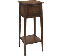 Подставка для цветов и растений BOGACHO Жаклин-2, темно-коричневая 11189/оберджин