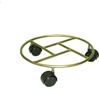 Напольная подставка ПРОФСАНМОНТАЖ квадрат большой на колесах, 9х39 см 041134