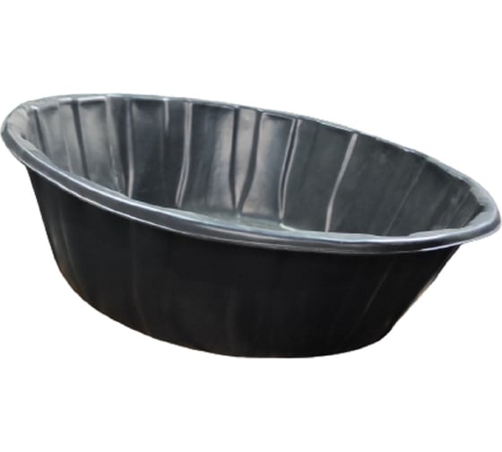 Декоративный садовый пруд GLQ прочный, 480 л, 135x135x45см, черный 480 GLQ