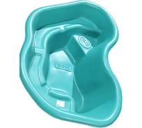 Декоративный садовый пруд GLQ прочный, 110 л, 116x87x45см 110 GLQ цветной 23038137