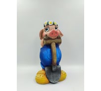 Садовая фигура Поросенок Хрюкс Ф263