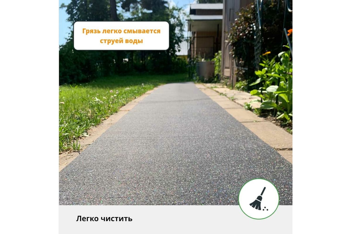 Тротуарная противоскользящая дорожка Alegria outdoor 2500x600x5 мм  25.6.5AO.Bc