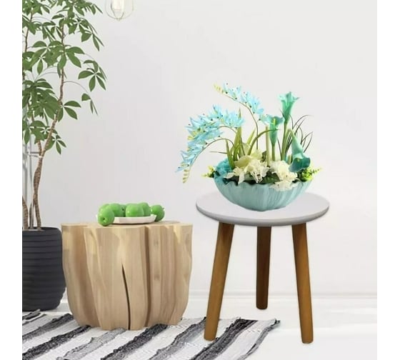 Подставка под цветы ZDK Homium Flower 20 см standwood02