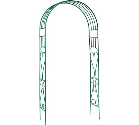 Большая разборная арка ООО Ярмарка-Тверь Лето зеленая, труба диам. 16 и 10 мм Т1009