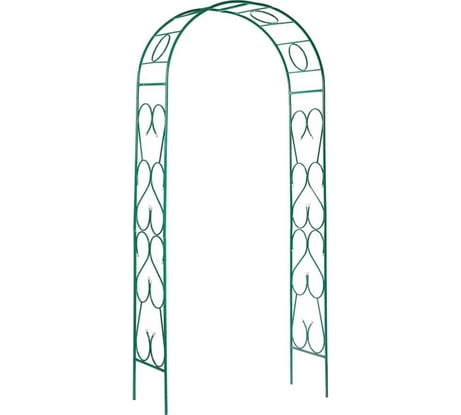 Разборная большая арка ООО Ярмарка-Тверь Тюльпан зеленая, труба диам.16 и 10 мм Т1032