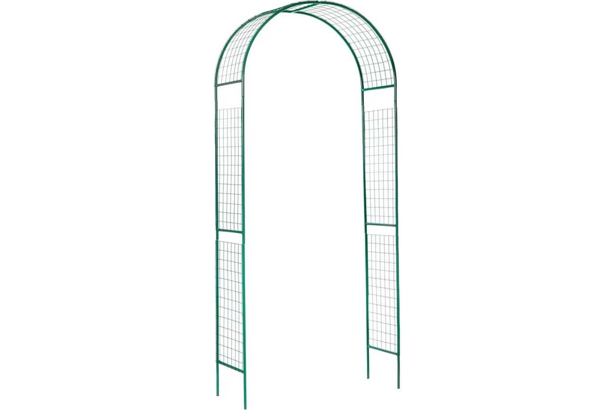 Разборная большая арка ООО Ярмарка-Тверь Сетка зеленая, труба диам. 16 и 10  мм Т1028