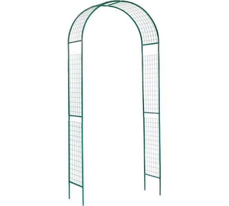 Разборная большая арка ООО Ярмарка-Тверь Сетка зеленая, труба диам. 16 и 10 мм Т1028