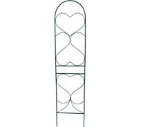Разборная шпалера ООО Ярмарка-Тверь Тюльпан-2 зелёная, труба диам. 10 мм, рисунок проволока 4 мм Т1140