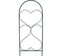 Шпалера ООО Ярмарка-Тверь Тюльпан -2 малая, зеленая, труба диам. 10 мм, рисунок проволока 4 мм Т1144