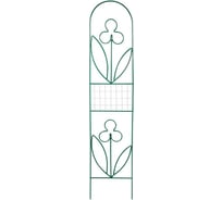 Разборная шпалера ООО Ярмарка-Тверь Цветок -2 зелёная, труба диам. 10 мм Т1038