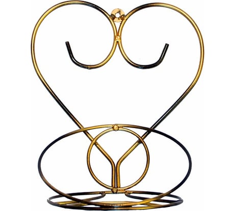 Настенная стойка для цветов Garden Dreams Сердце 4620769392473