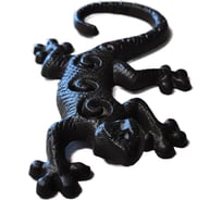 Декоративная ящерица из чугуна GLQ коричневая, большая, 22х3.5х12 см GLQ 10830 promo