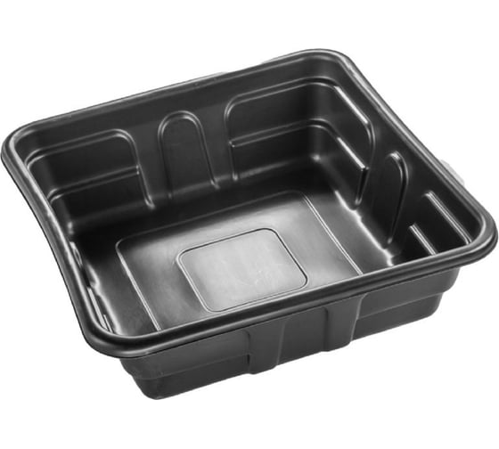 Декоративный садовый пруд GLQ 120x120x40 cм, черный 570 GLQ