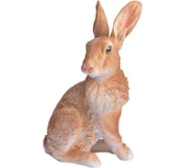 Садовая фигурка ФлораПласт Заяц сидит высота 34 см 067820