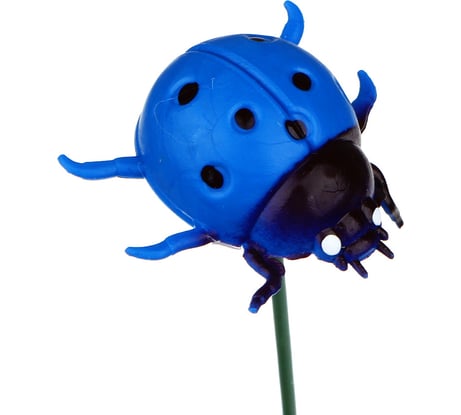 Декоративная божья коровка INBLOOM на стержне 25 см, 2.5x2.2 см, металл, PVC 153-164