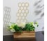 Опора для комнатных растений INBLOOM соты, 3 шт, 30x12 см, дерево 173-073 5