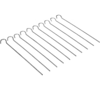 Набор колышков INBLOOM 10 шт, 25 см, металл 154-068