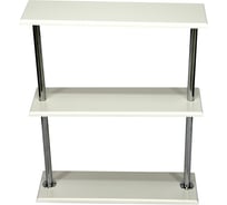 Комбинированная подставка для цветов на подоконник из мдф Вещицы чако-3у ясень, 620х180х760 мм HP-24