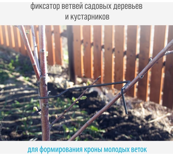 Садовый держатель для изменения положения ветвей садовых деревьев РЭМО 5 шт. 701241
