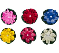 Фигура для пруда INBLOOM диаметр 10 см, с подсветкой 1 LED СR2032, пластик, 6 цветов 171-017