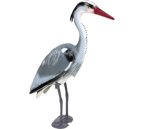Садовая фигура INBLOOM Журавль серый, 72x18x71 см, пластик 162-118