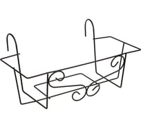 Навесная подставка под цветы INBLOOM 41.8x26.3x17.9 см, металл 177-014